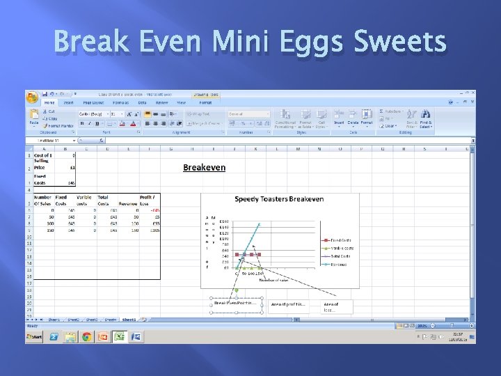 Break Even Mini Eggs Sweets 
