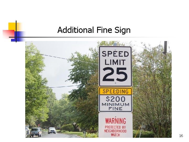 Additional Fine Sign 16 