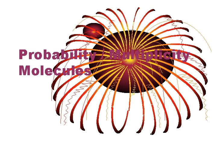 Probability / Multiplicity Molecules 