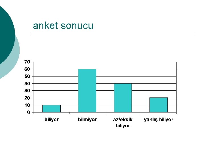 anket sonucu 