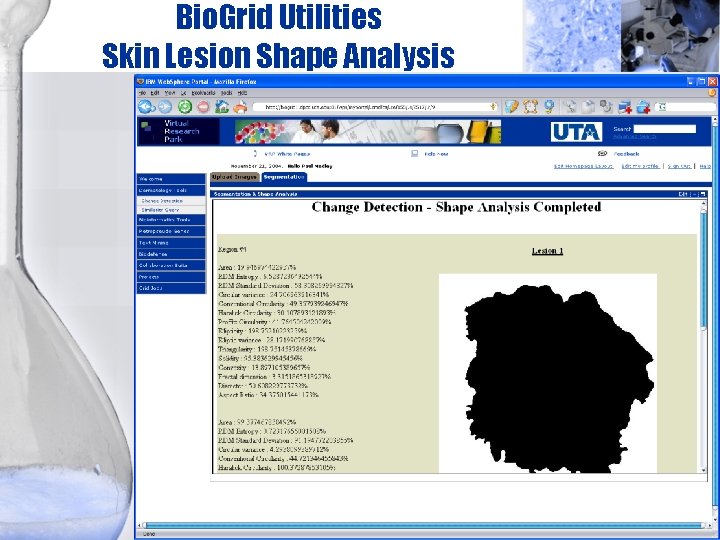 Bio. Grid Utilities Skin Lesion Shape Analysis 