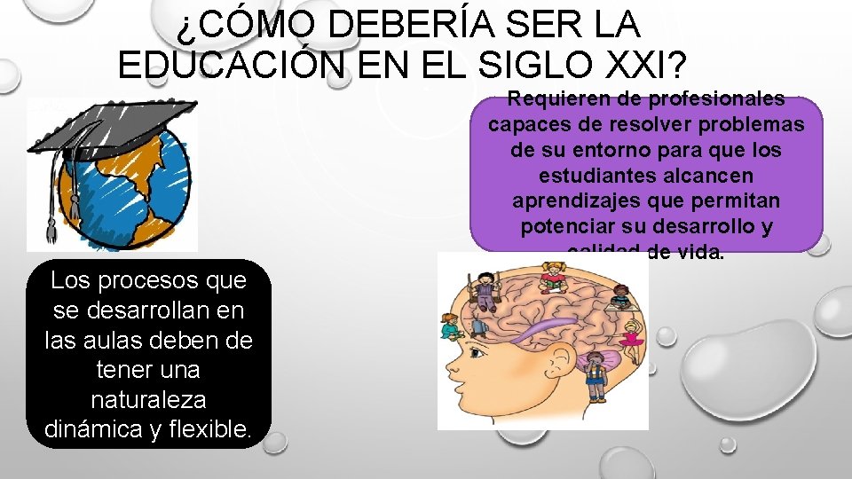 ¿CÓMO DEBERÍA SER LA EDUCACIÓN EN EL SIGLO XXI? Requieren de profesionales capaces de ¿CÓMO DEBERÍA SER LA EDUCACIÓN EN EL SIGLO XXI? Requieren de profesionales capaces de