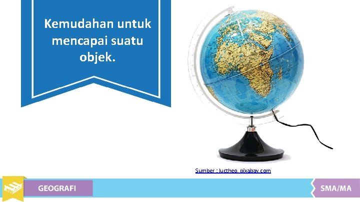 Kemudahan untuk mencapai suatu objek. Sumber : luctheo, pixabay. com 