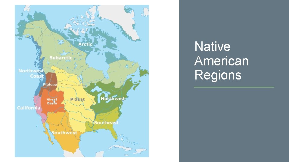 Native American Regions 