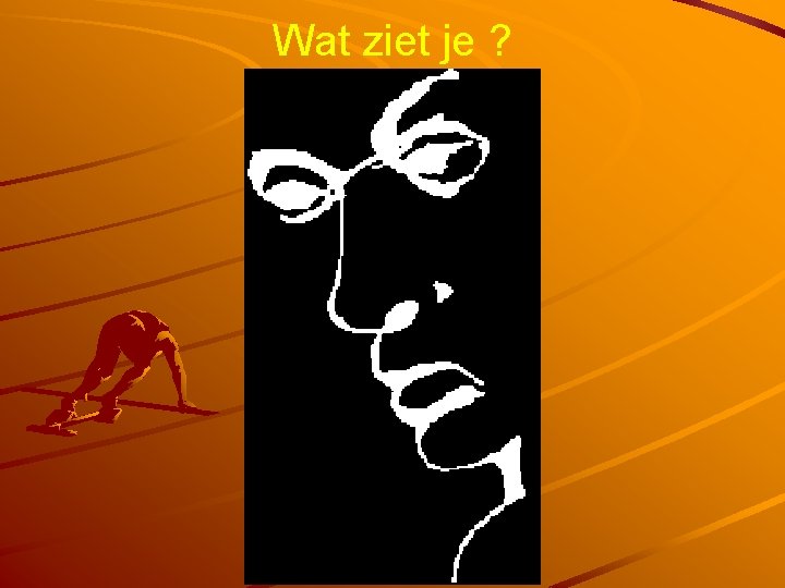 Wat ziet je ? 