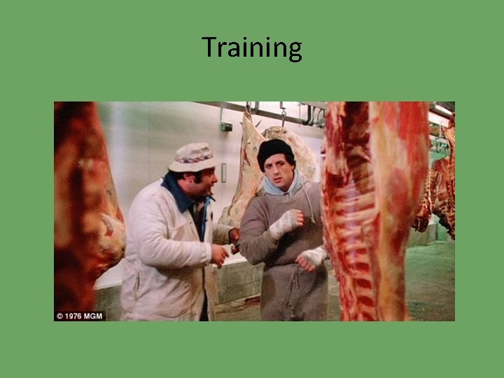 Training 