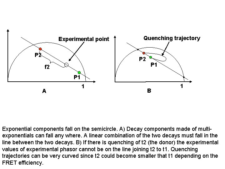 Experimental point P 2 Quenching trajectory P 2 f 2 P 1 A 1
