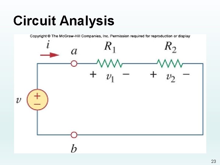 Circuit Analysis 23 