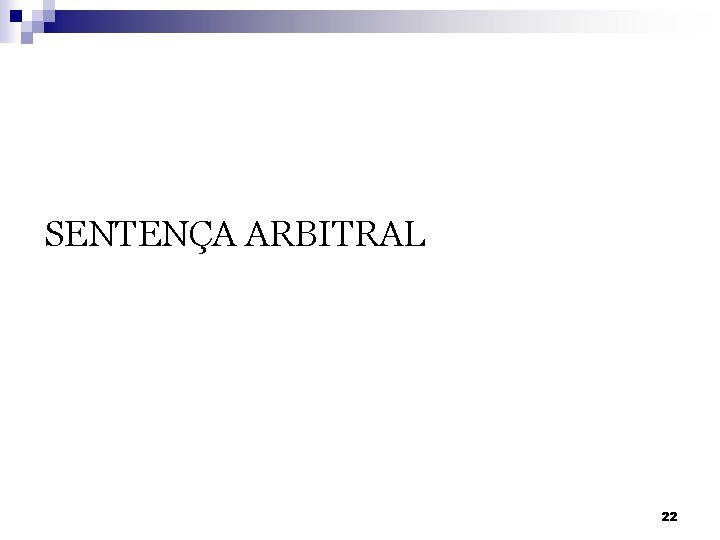 SENTENÇA ARBITRAL 22 