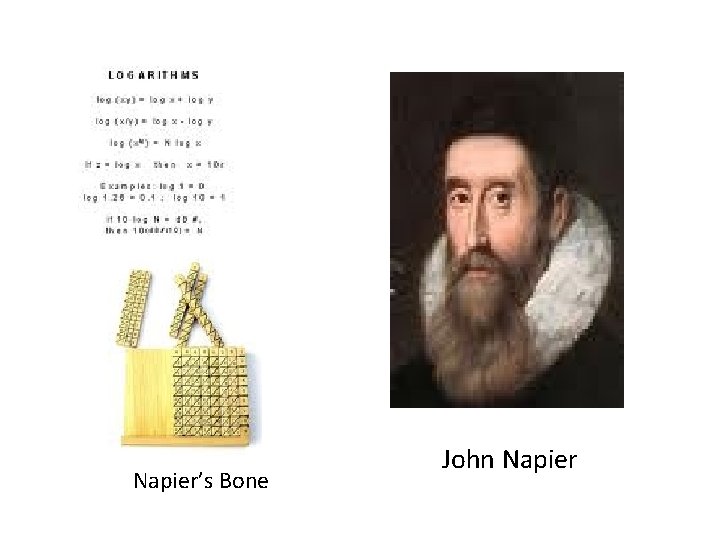Napier’s Bone John Napier 