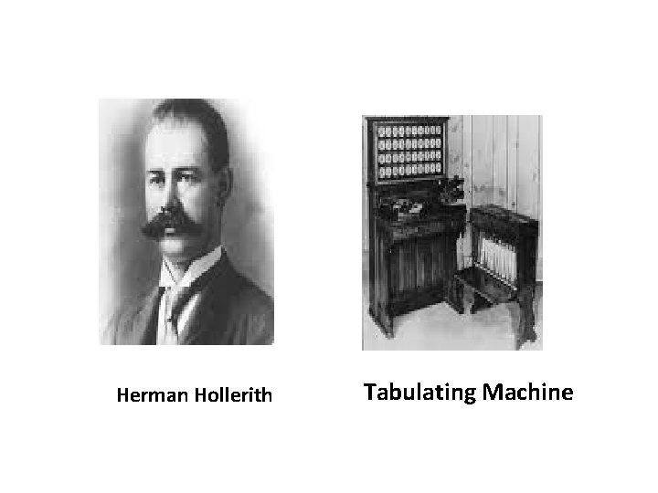 Herman Hollerith Tabulating Machine Herman Hollerith Tabulating Machine