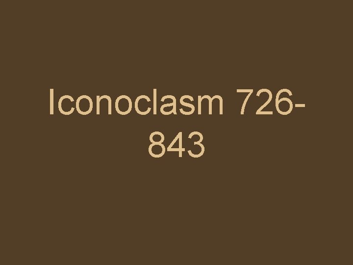 Iconoclasm 726843 