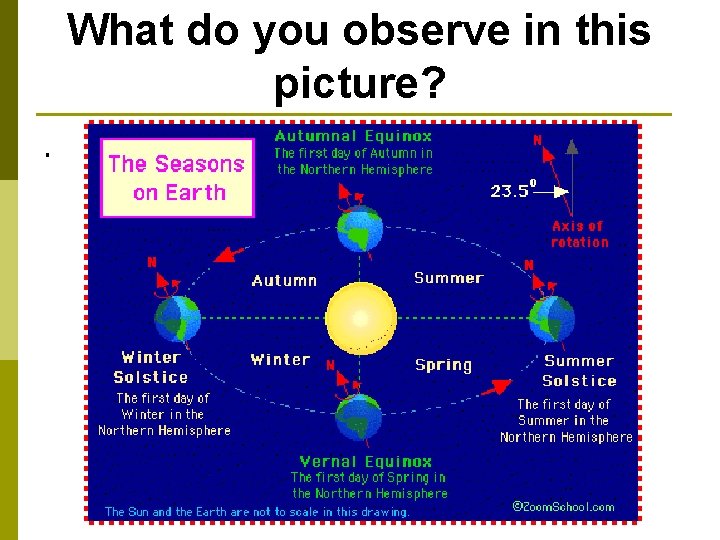 What do you observe in this picture? . 