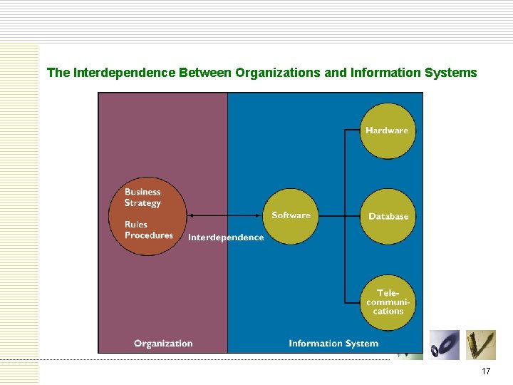 The Interdependence Between Organizations and Information Systems 17 