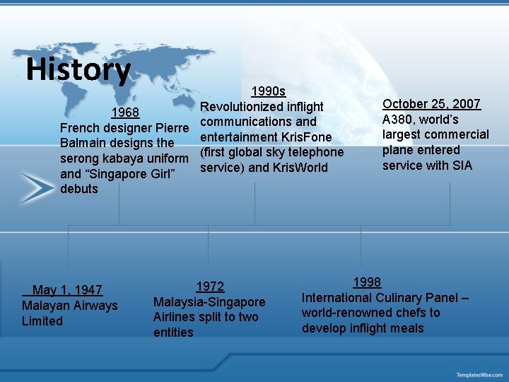 History 1990 s Revolutionized inflight 1968 French designer Pierre communications and entertainment Kris. Fone