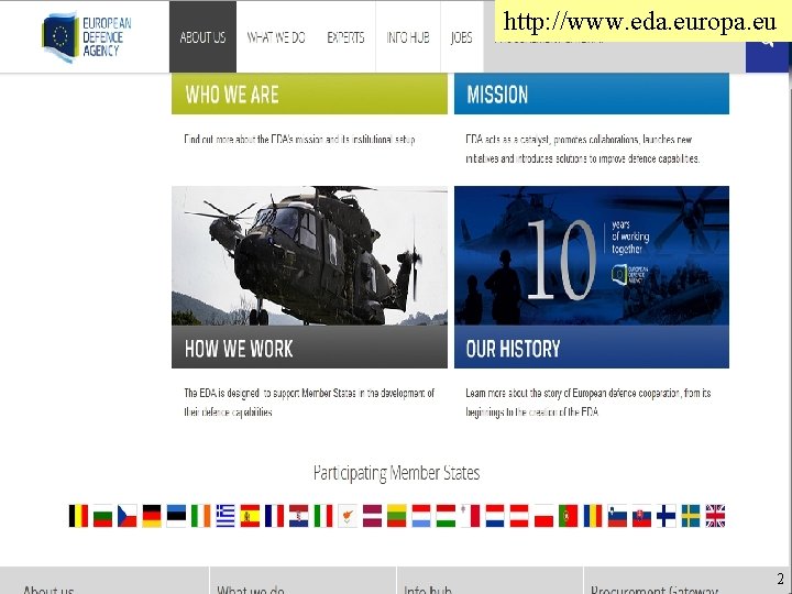 http: //www. eda. europa. eu Úřad pro obrannou standardizaci, katalogizaci a státní ověřování jakosti