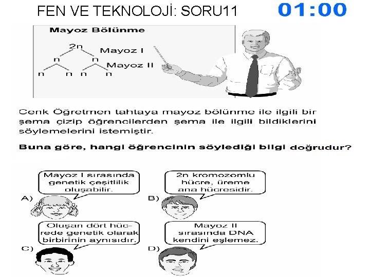 FEN VE TEKNOLOJİ: SORU 11 