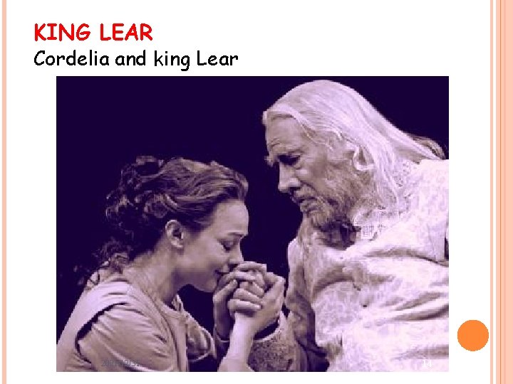 KING LEAR Cordelia and king Lear 2021/12/31 14 