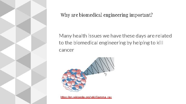 Why are biomedical engineering important? Many health issues we have these days are related