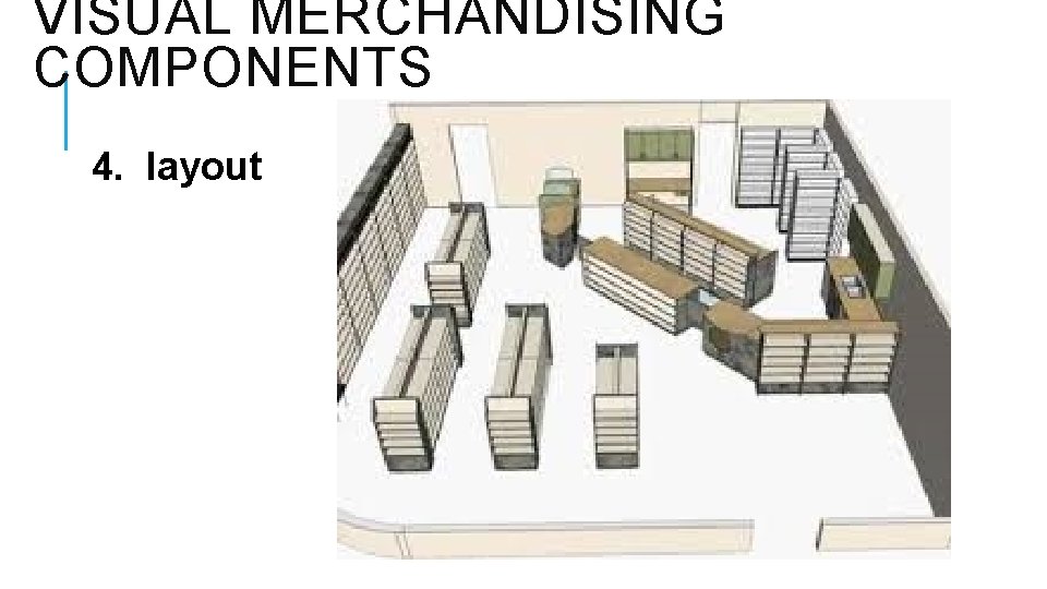 VISUAL MERCHANDISING COMPONENTS 4. layout 