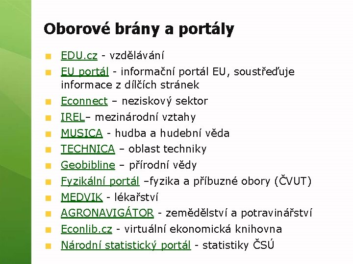 Oborové brány a portály EDU. cz - vzdělávání EU portál - informační portál EU,