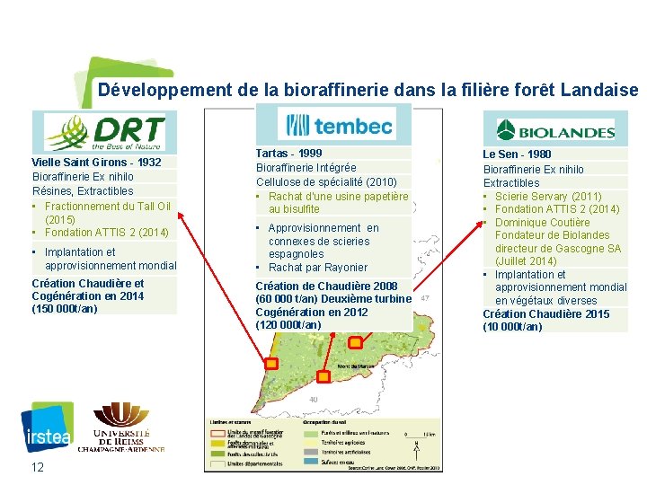 Développement de la bioraffinerie dans la filière forêt Landaise Vielle Saint Girons - 1932