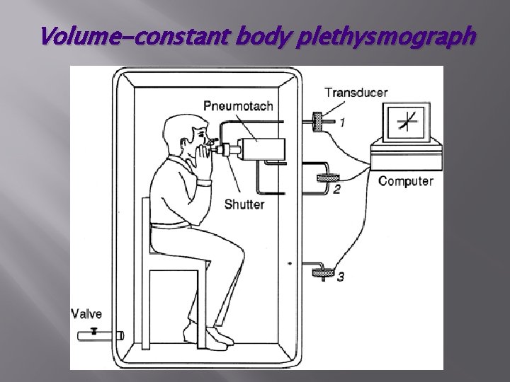 Volume-constant body plethysmograph 