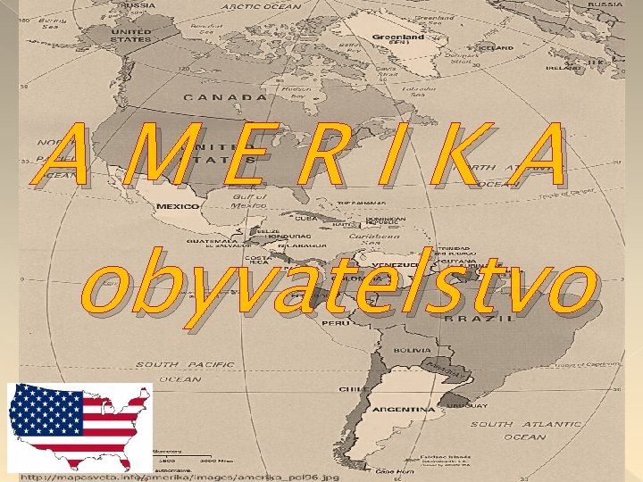 AMERIKA obyvatelstvo 