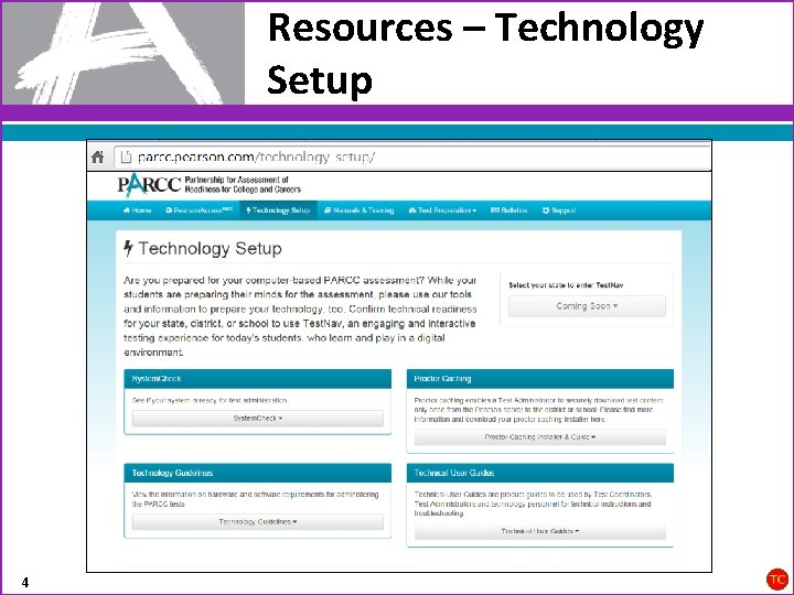 Resources – Technology Setup 4 