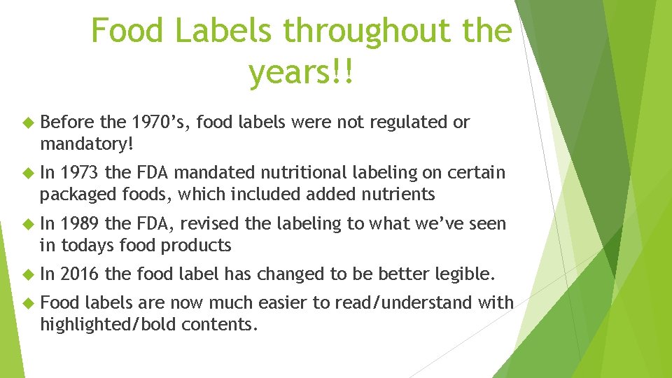 Nutrition Labels What are you really eating Food