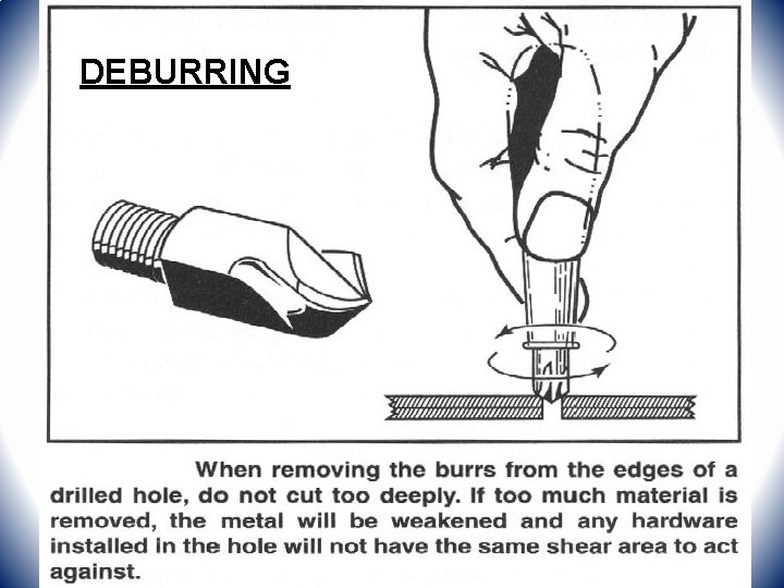 DEBURRING 