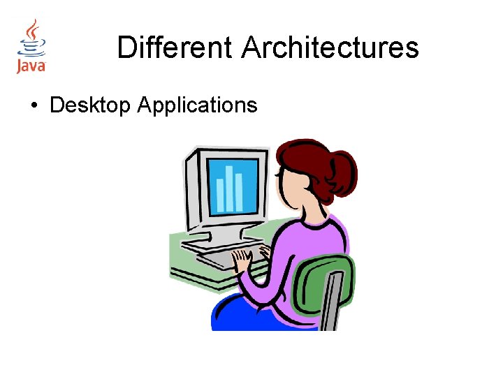 Different Architectures • Desktop Applications 