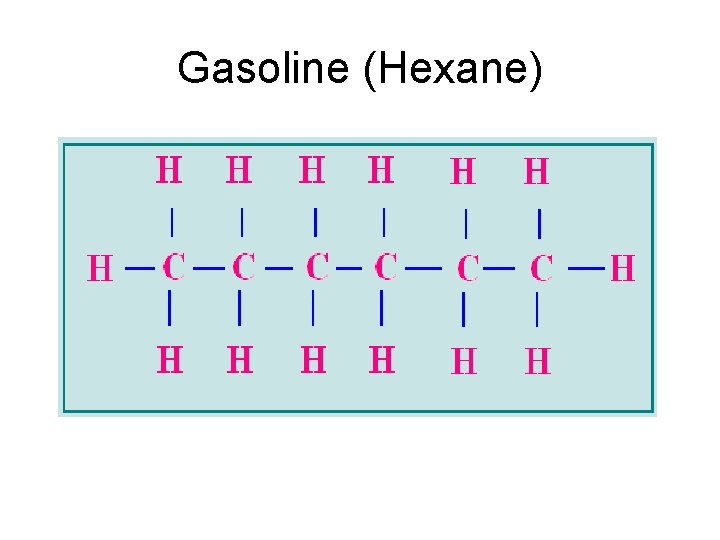 Gasoline (Hexane) 