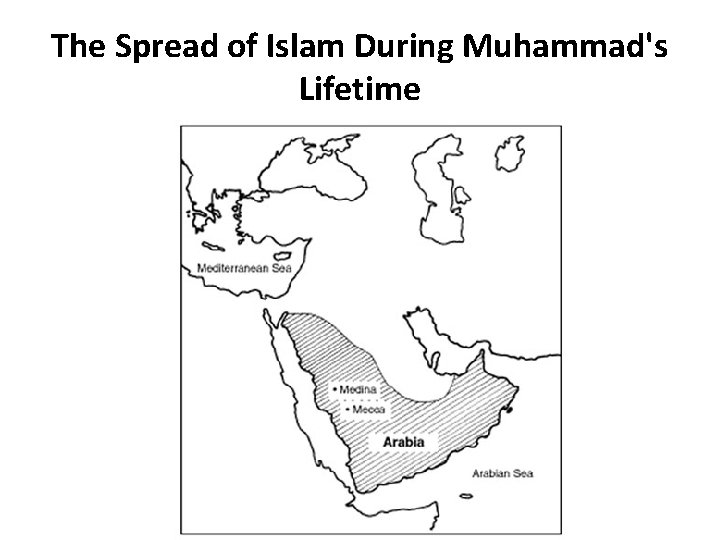 The Spread of Islam During Muhammad's Lifetime 