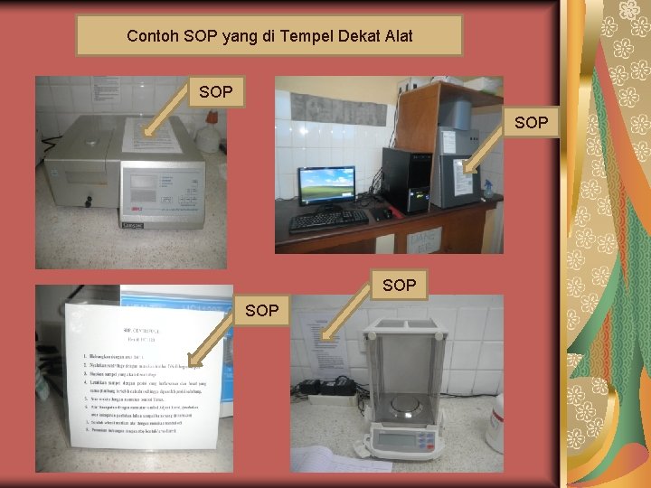 Contoh SOP yang di Tempel Dekat Alat SOP SOP 