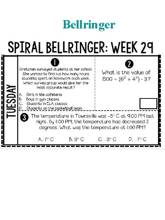 Bellringer 