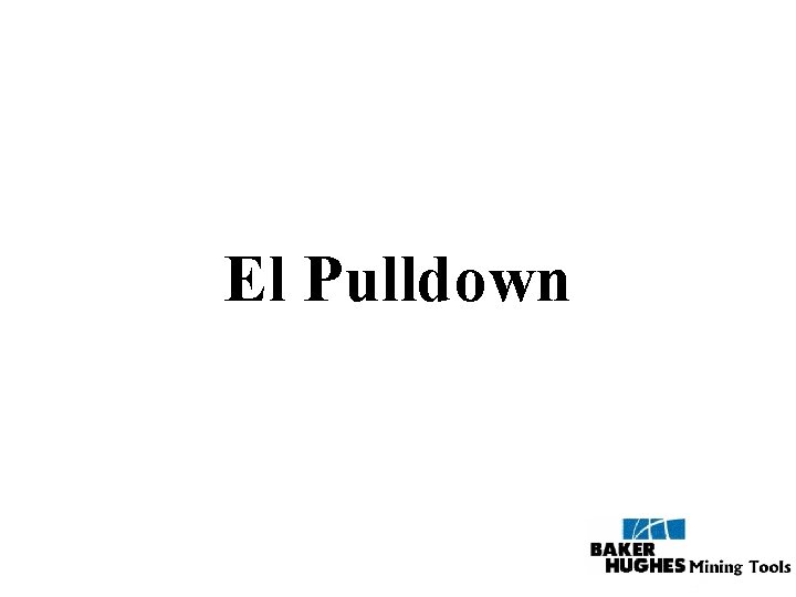 El Pulldown 