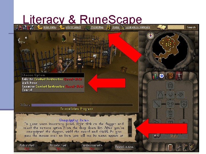 Literacy & Rune. Scape 