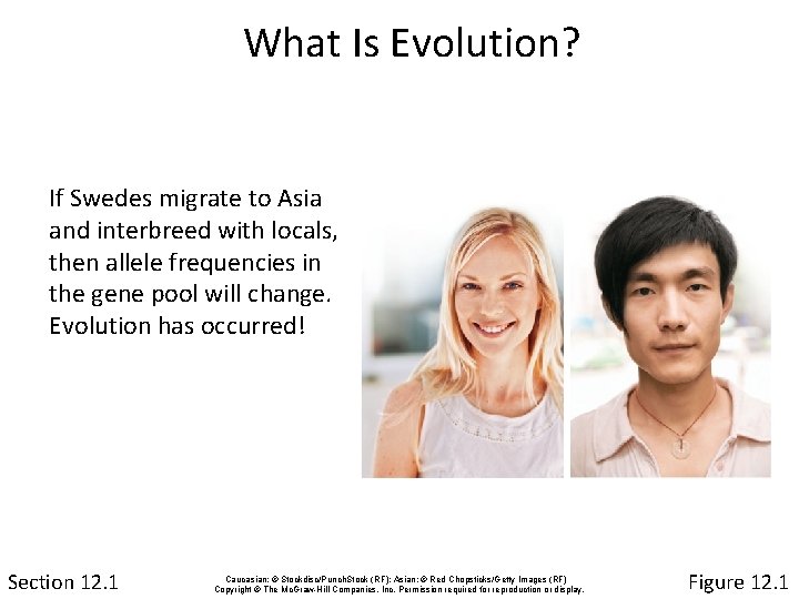 What Is Evolution? If Swedes migrate to Asia and interbreed with locals, then allele