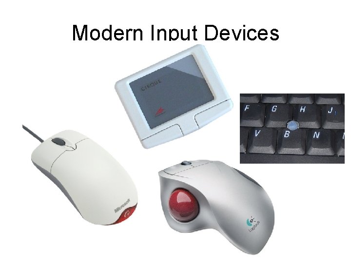 Modern Input Devices 