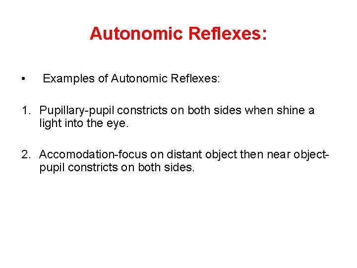 Nervous system Reflexes and Senses Physiology Lab4 October
