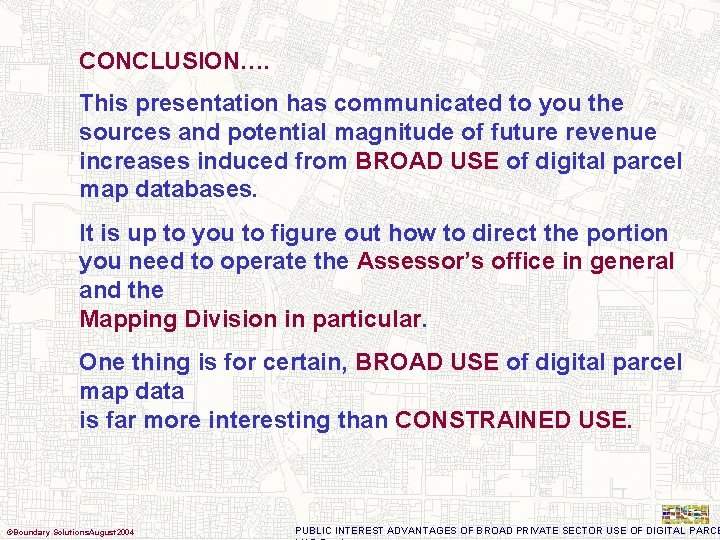 CONCLUSION…. This presentation has communicated to you the sources and potential magnitude of future