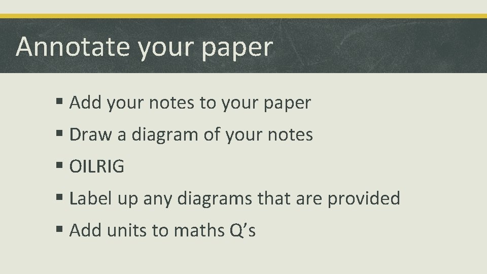 Annotate your paper § Add your notes to your paper § Draw a diagram