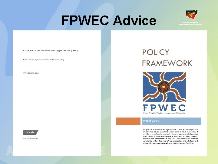 FPWEC Advice FPWEC Advice