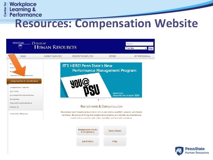 Resources: Compensation Website 