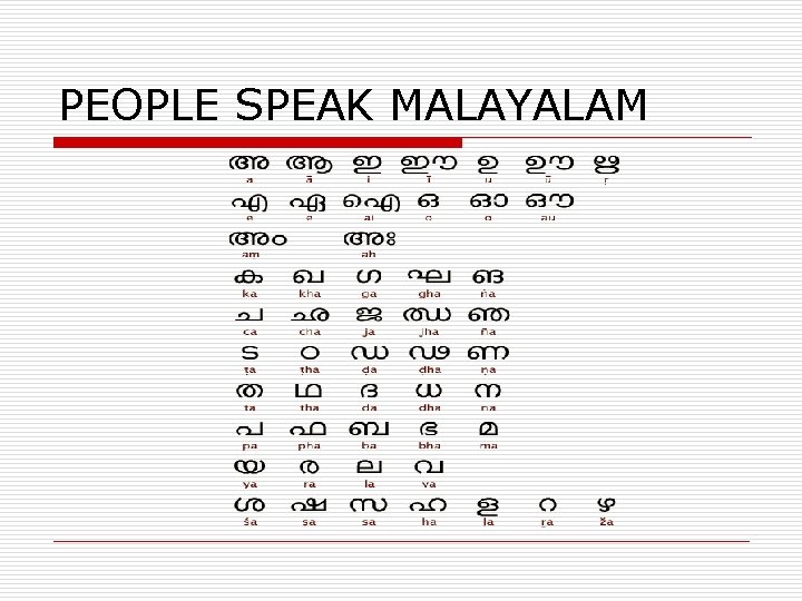 PEOPLE SPEAK MALAYALAM 