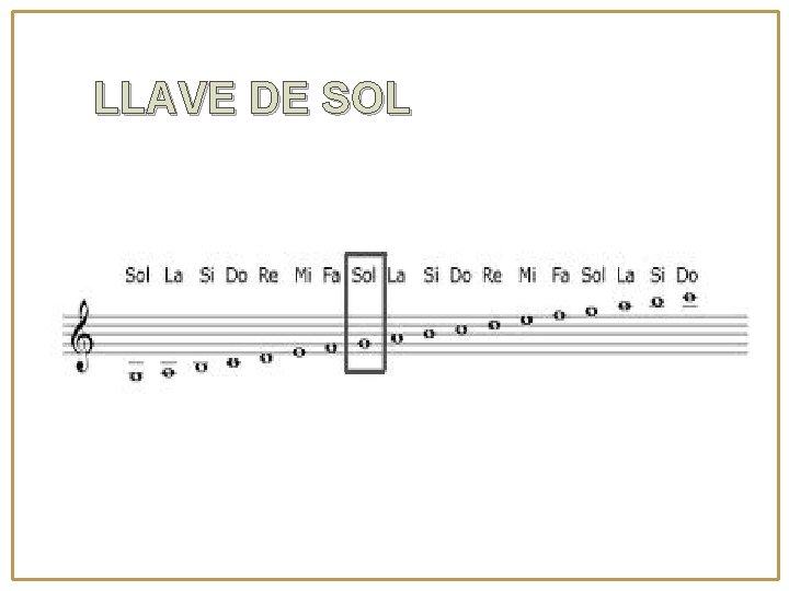 LLAVE DE SOL 