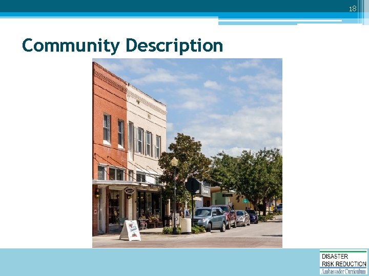 18 Community Description 