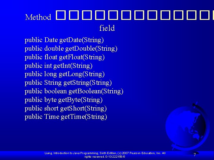 Java Programming Language Chapter 10 Advanced Java Database