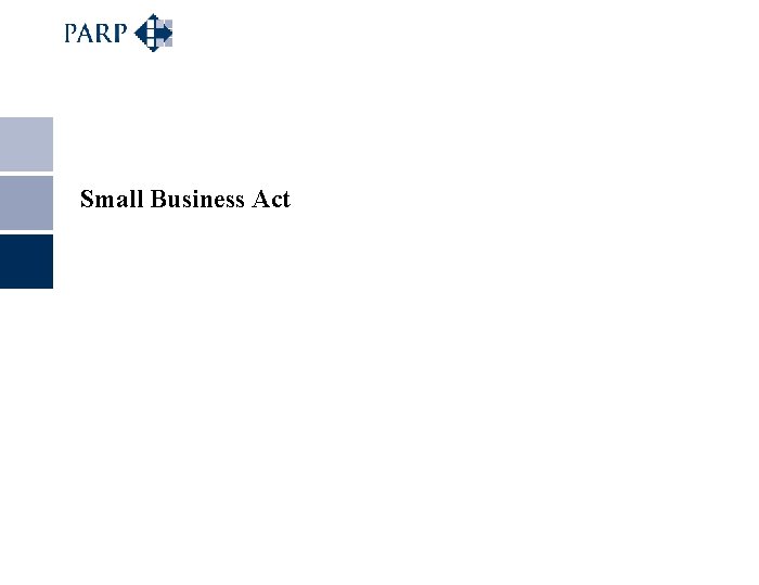 Small Business Act 